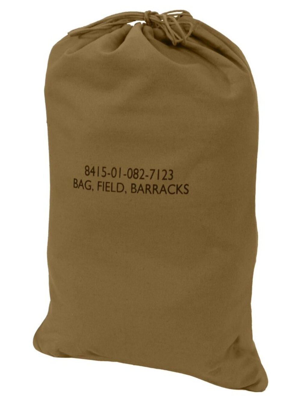 Heavy-Duty Cotton Canvas Barracks Bag Drawstring Gym Travel Laundry